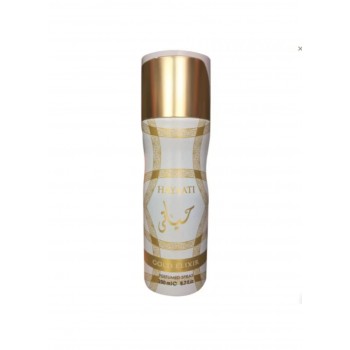 Арабские дезодоранты спрей Fragrance World «Hayaati Gold Elixir» 200ml